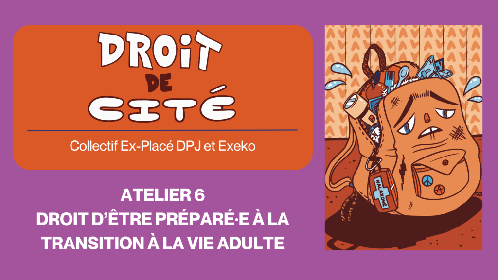 Trousse d’animation – Le Collectif Ex-Placé DPJ